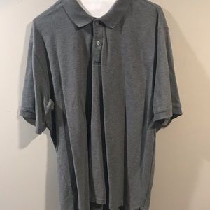 Covington Brand Large Size Grey Color Short Sleeves. Polo Pull Over.